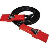 C&acirc;ble robuste &agrave; fiche double, 1 AWG, C&acirc;ble 12' The Estey Group