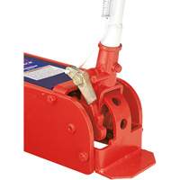 Cric de plancher, 10 tonne(s) Capacit&eacute;, 6-1/8" Abaiss&eacute;e, 27-1/4" &eacute;lev&eacute;e, Air comprim&eacute;/hydraulique The Estey Group
