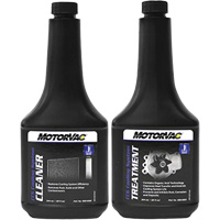 Trousse &agrave; 2 &eacute;tapes CoolantClean MotorVac, Bouteille The Estey Group