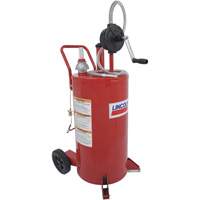 Chariot &agrave; carburant en acier de 25 gallons avec pompe rotative bidirectionnelle The Estey Group