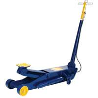 Long Chassis Service Jack, 10 Ton(s) Capacity, 6-3/4" Lowered, 25-1/2" Raised, Air Hydraulic The Estey Group