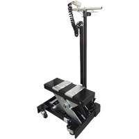 Low Profile Floor Service Jack, 12 Ton(s) Capacity, 7-1/2" Lowered, 15" Raised, Air Hydraulic The Estey Group