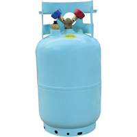 Cylindre de r&eacute;cup&eacute;ration de 50 lb homologu&eacute; DOT avec interrupteur flottant The Estey Group