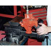 KT4800 Professional Reversible Mechanics Vise, 8" Jaw Width, 4-7/8" Throat Depth, Swivel Base The Estey Group