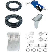 Pompe de transfert de fluide d'&eacute;chappement diesel (DEF) 115 V CA avec support pour cuve GRV et pistolet The Estey Group