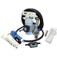 Pompe de transfert de fluide d'&eacute;chappement diesel (DEF) 115 V CA avec support pour cuve GRV, pistolet et compteur The Estey Group