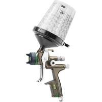 Pistolet de peinture de premi&egrave;re qualit&eacute; pour peinture automobile avec psi num&eacute;rique X5500 HVLP 1,2 I RPS D, Entr&eacute;e d'air 1/4" NPT, 15,19 pi³/min, Capacit&eacute; 0,6 L/0,9 L, 0,17 psi The Estey Group