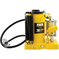 Pro Series  Bottle Jack, 30 tons, Air Hydraulic, 20" Raised Height The Estey Group