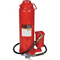 High Height Bottle Jack, 30 Ton(s), Air Hydraulic, 33-9/10" Raised Height The Estey Group