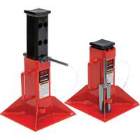 Jack Stand, Locking Pin, 25 tons Capacity, 12" - 20" H The Estey Group