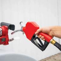 Pistolet de distribution automatique rouge pour essence The Estey Group