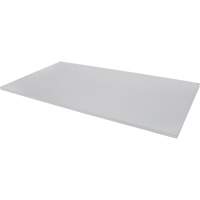 Replacement Shelf for Knocked Down Cabinet, 48" x 24", 300 lbs. Capacity, Steel, Grey The Estey Group