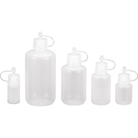 Bouteilles rondes &agrave; ouverture &eacute;troite, Ronde, 1/2 oz, Plastique The Estey Group