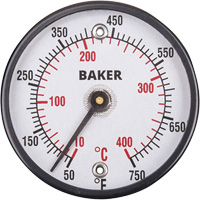 Surface Thermometers, Contact, Analogue, 50-750°F (10-400°C) The Estey Group