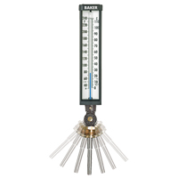 Variable Angle Industrial Thermometers, Contact, Analogue, 0-120°F (-17-49°C) The Estey Group