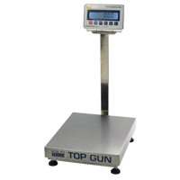 Top Gun Electronic Platform Scales, 18" L x 12" W, 150 lbs. Capacity The Estey Group