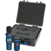 Ensemble de sonom&egrave;tre et calibrateur, Gamme de mesure 30 - 130 dB The Estey Group