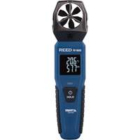 Bluetooth Smart Series Vane Anemometer, Data Logging, 0.6 - 25 m/sec/118 - 4921 ft./min/2.1 - 90 Km/hr/1.3 - 55.9 Mph Air Velocity Range The Estey Group