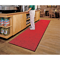 ColorStar Matting, Wiper, 3' x 5' x 3/8", Red/Black The Estey Group
