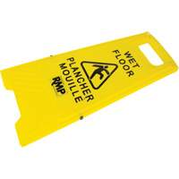 Safety Wet Floor Sign, Bilingual with Pictogram The Estey Group