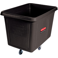 Chariot conteneur de vrac, Poly&eacute;thyl&egrave;ne, 48" lo x 34-1/16" la x 36-1/2" h, Volume 20 pi³, Capacit&eacute; 600 lb The Estey Group