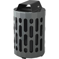 2020 Stingray Waste Receptacles, Metal, 42 US gal. The Estey Group