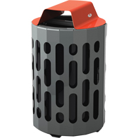 2020 Stingray Waste Receptacles, Metal, 42 US gal. The Estey Group