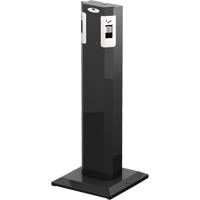 Pedestal Ashtray, Free-Standing, Metal, 1.6 US gal. Capacity, 41-1/2" Height The Estey Group