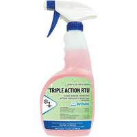 Action triple - nettoyant, d&eacute;graissant et d&eacute;sinfectant, 750 ml, Bouteille &agrave; g&acirc;chette The Estey Group
