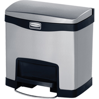 Slim Jim&reg; Waste Container, Stainless Steel, 4 US gal. Capacity The Estey Group
