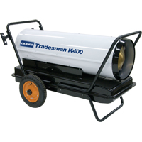 Tradesman&reg; Forced Air Heater, Fan, Kerosene, 400,000 BTU/H The Estey Group