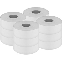 Pro Select Toilet Paper, Jumbo Roll, 2 Ply, 500' Length, White The Estey Group