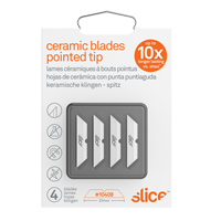 Slice Pointed-Tip Ceramic Box Cutter Blades, Single Style The Estey Group