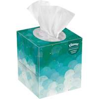 Kleenex&reg; Upright Facial Tissue, 2 Ply, 7.8" L x 8.3" W, 95 Sheets/Box The Estey Group