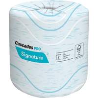 Papier hygi&eacute;nique Pro Signature, 2 Pli, 400 Feuilles/Rouleu, Longueur 133', Blanc The Estey Group