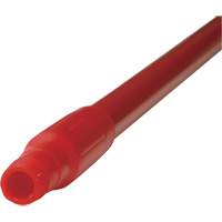 Handle, Broom/Scraper/Squeegee, Red, Ergonomic, 59" L The Estey Group