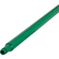 Ultra Hygiene Handle, Broom/Scraper/Squeegee, Green, Ergonomic, 59" L The Estey Group