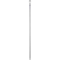 Ultra Hygiene Handle, Broom/Scraper/Squeegee, White, Ergonomic, 59" L The Estey Group