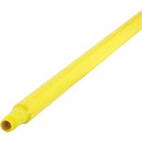 Ultra Hygiene Handle, Broom/Scraper/Squeegee, Yellow, Ergonomic, 59" L The Estey Group