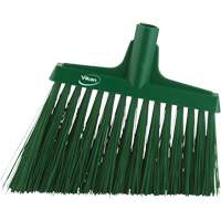 T&ecirc;te de balai oblique, Crins Extra-ferme, 12", Polyester, Vert The Estey Group
