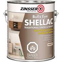 Zinsser&reg; Bulls Eye&reg; Shellac Sealer, Amber, 3.7 L The Estey Group