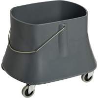 Seau pour vadrouille Champ, Capacit&eacute; de 10 gal. US (40 pintes), Gris The Estey Group