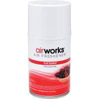 AirWorks&reg; Metered Air Fresheners, Fruit Basket, Aerosol Can The Estey Group