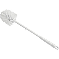 Brosse &agrave; cuvettes, 15-1/2" l, Soies Polypropyl&egrave;ne, Rouge/Blanc The Estey Group