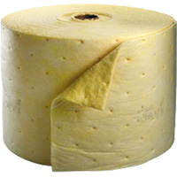 Tampon absorbant pour produits chimiques, Lourd, 150' lo x 15,25" la, Absorption 35,9 gal The Estey Group