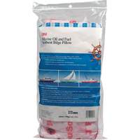 Tampon de fond de cale pour huiles et carburants nautiques, Huile seulement, 15" lo x 7" la, 12,1 gal absorption/pqt The Estey Group
