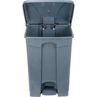 Step-On Garbage Can, Plastic, 12 US gal. Capacity The Estey Group