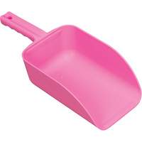 Large Hand Scoop, Plastic, Pink, 82 oz. The Estey Group