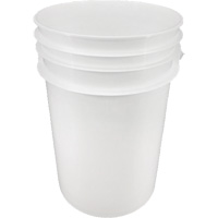 Heavy-Duty Pail, Plastic, 6 gal. The Estey Group