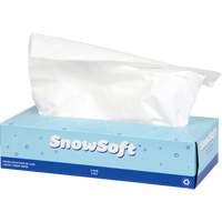 Snow Soft Premium Facial Tissue, 2 Ply, 7.4" L x 8.4" W, 100 Sheets/Box The Estey Group
